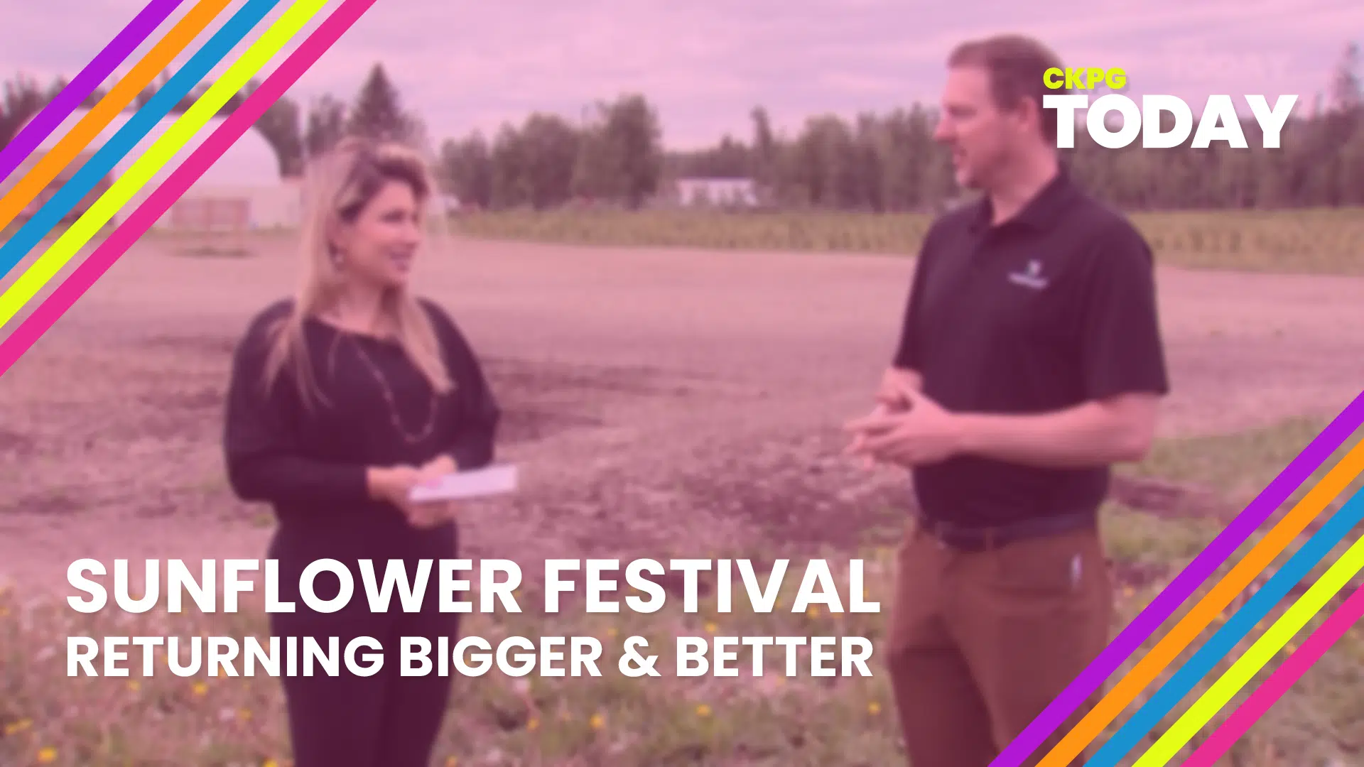 The sunflower festival returns to Foreman Farms this summer CKPGToday.ca