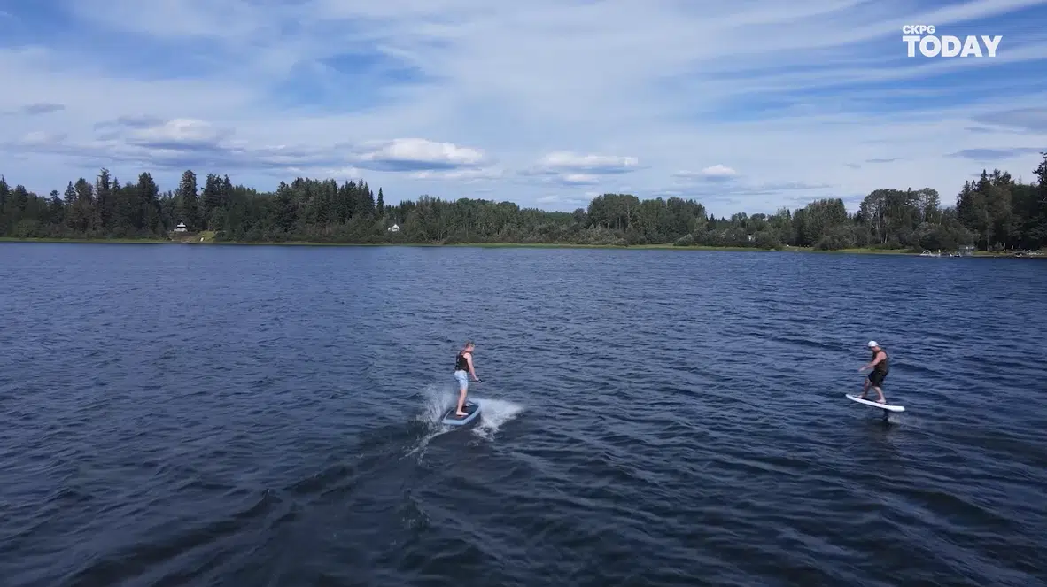 Surf’s up with Lift eFoils on Nukko Lake | CKPGToday.ca