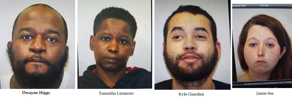Four Arrested on Drug Charges