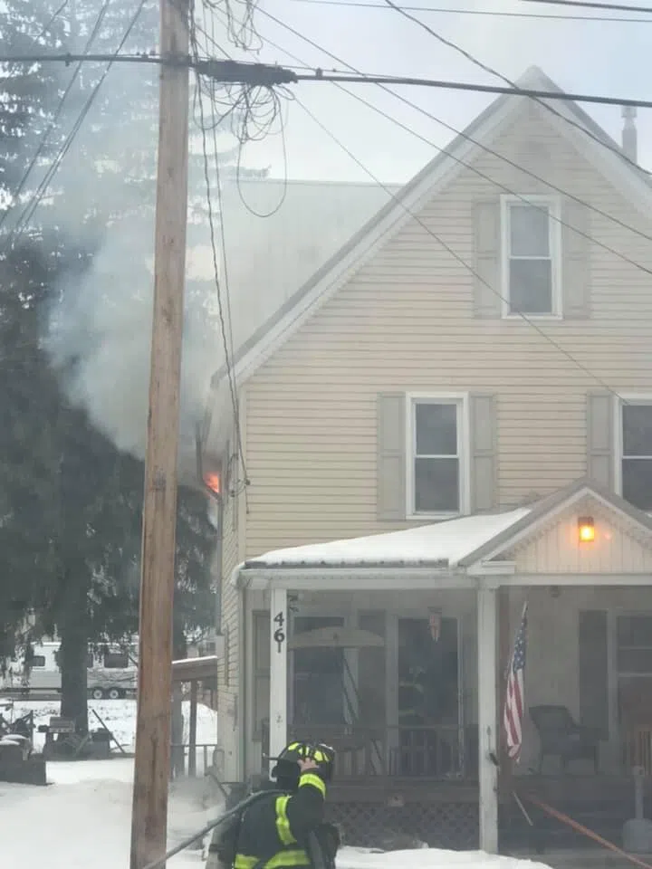 House Fire in Roulette