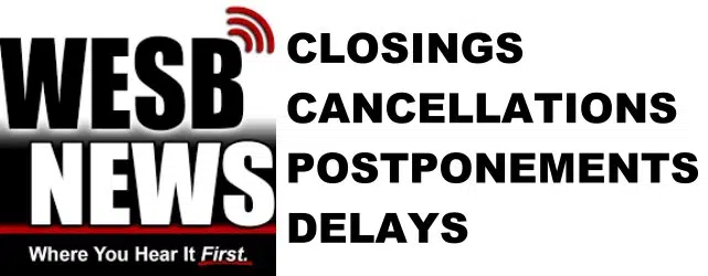 Closings and Cancellations 2/27/20