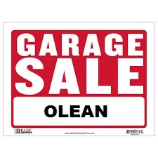 Olean Community-Wide Garage Sale 2025 Set for May 10
