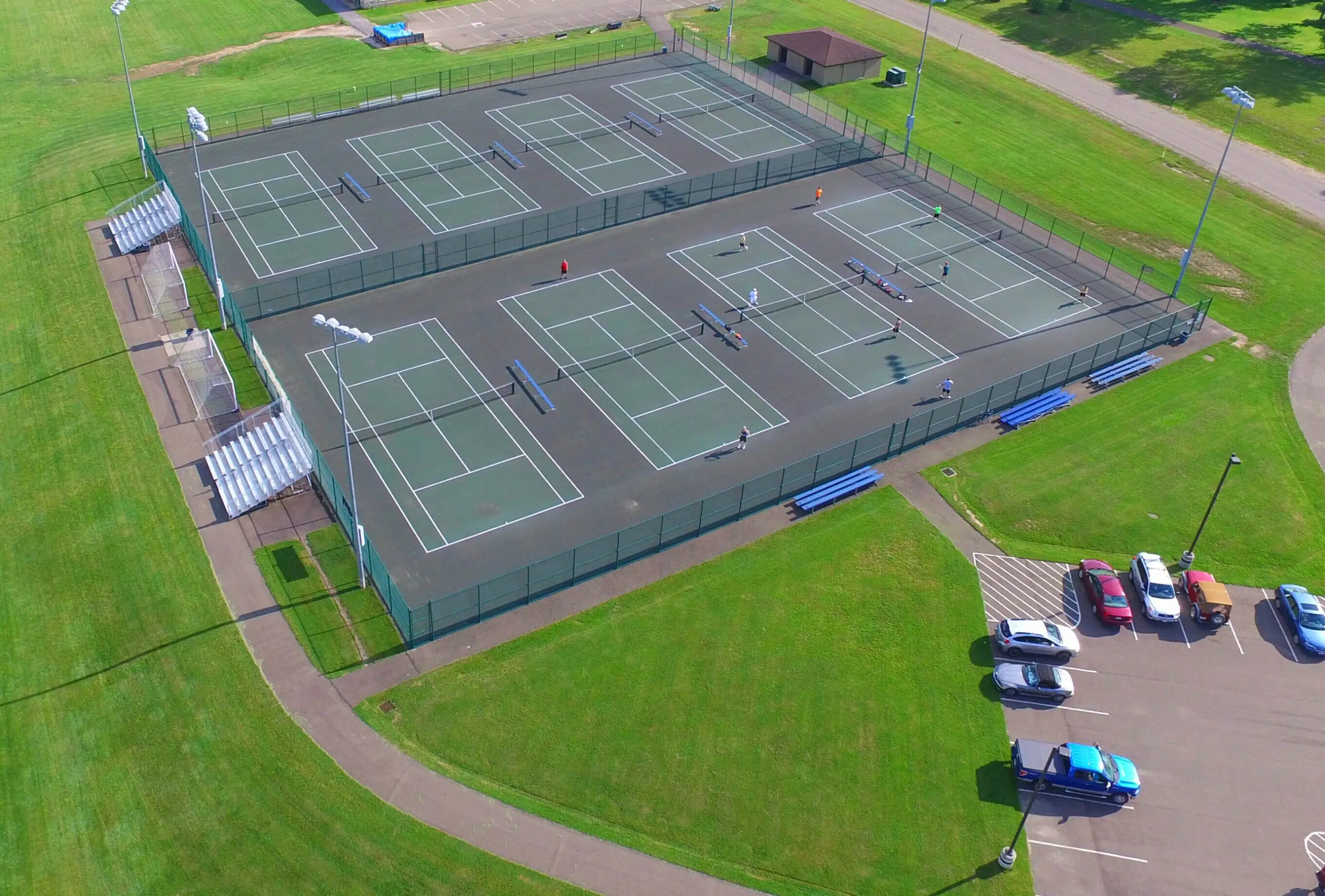 Pitt-Bradford Tennis Courts Reopen