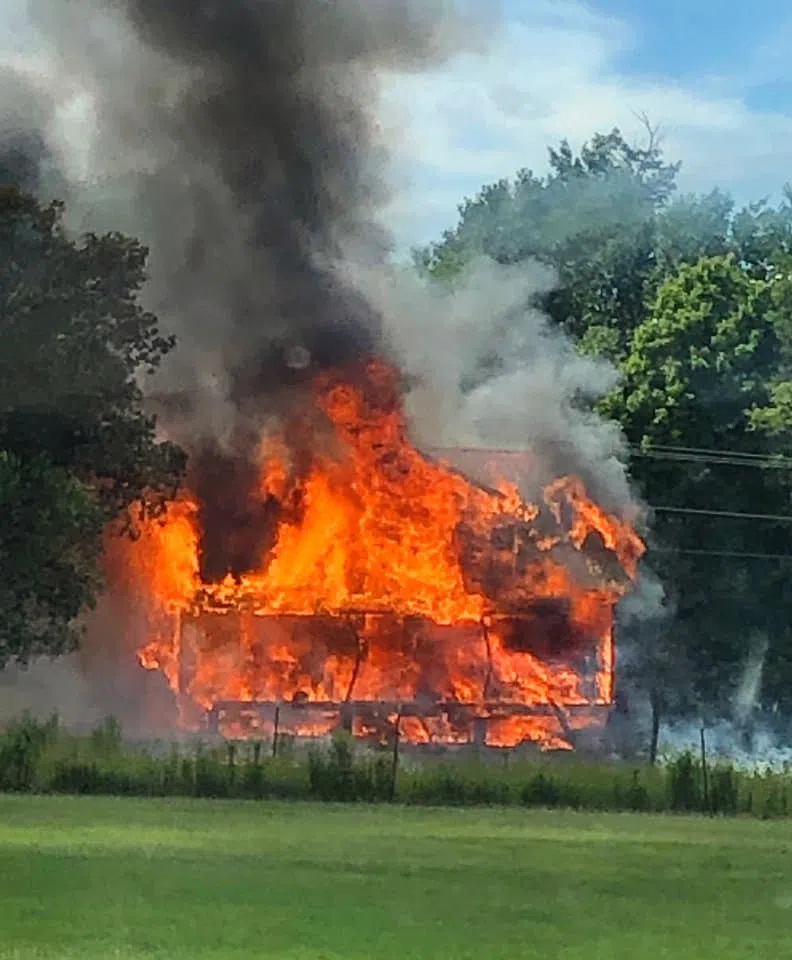 Fire Chief Discovers House Fire