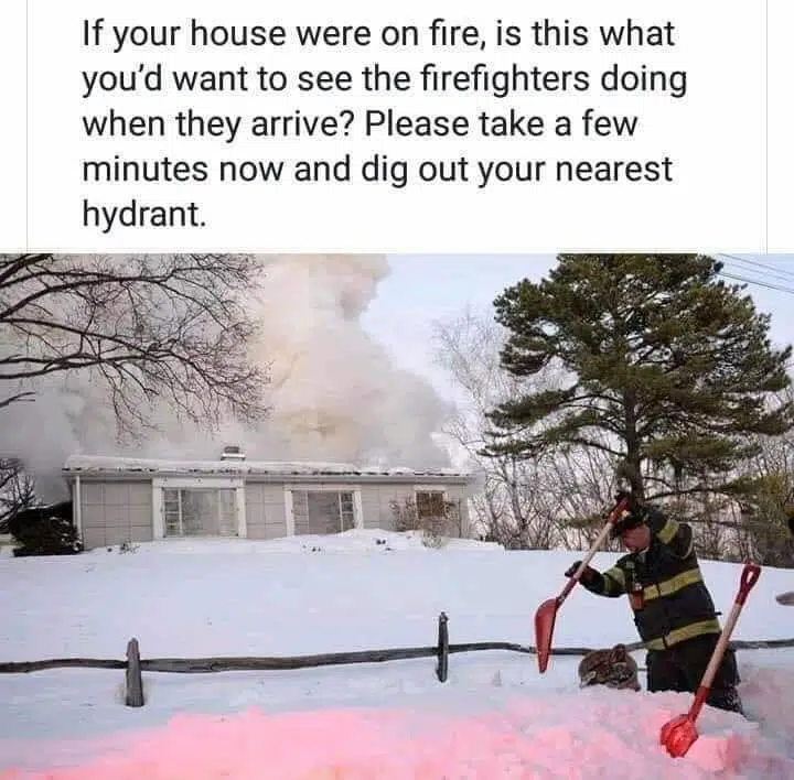 Bradford Township Volunteer Fire Dept. Reminds Residents to Uncover Hydrants