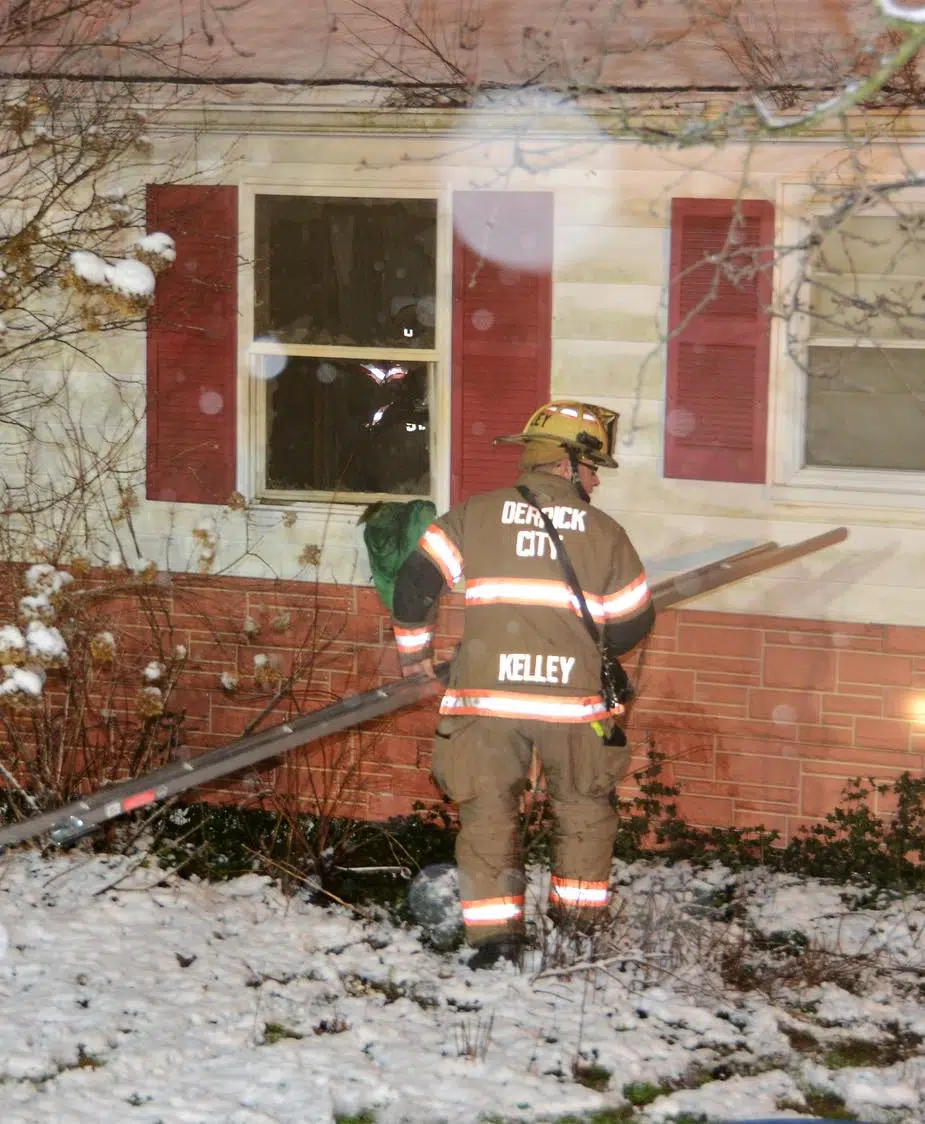 House Fire Contained in Derrick City