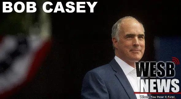 Bob Casey Diagnosed with Prostate Cancer