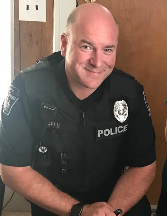 Officer Steve Green Retiring