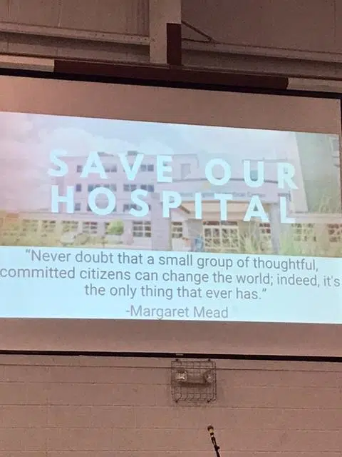 "Save Bradford Hospital" Meeting Aug 10