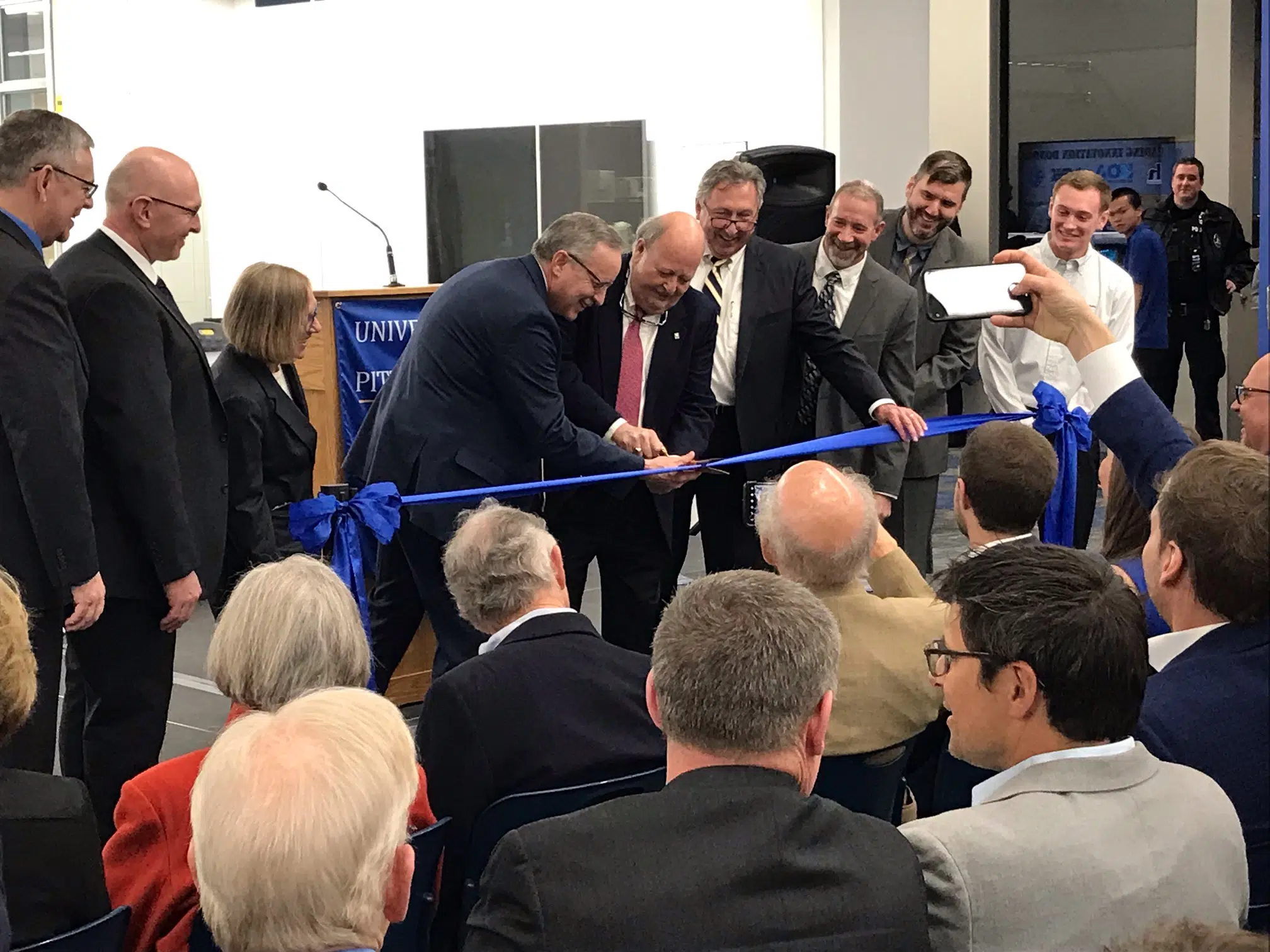 Pitt-Bradford Unveiled George B. Duke Engineering Building