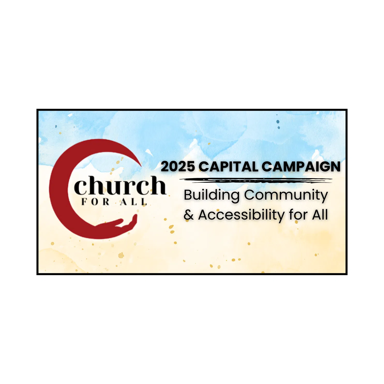 Open Arms Church Launches "Church for All" Capital Campaign