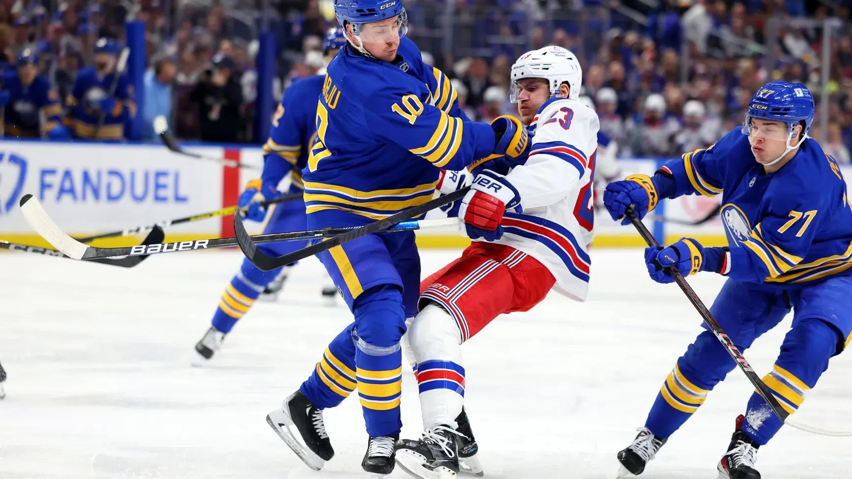 Sabres Slice the Rangers in Blowout