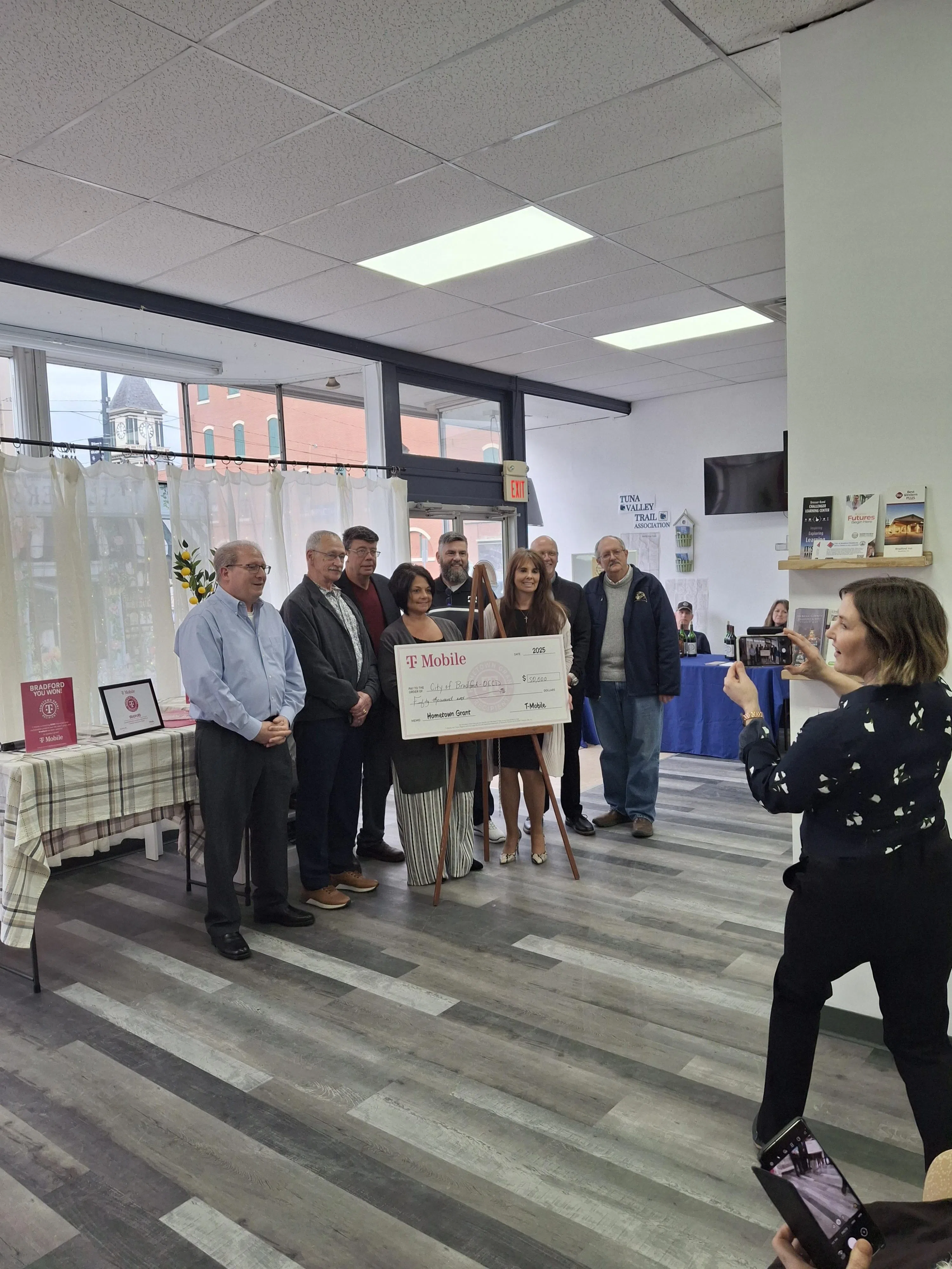 Historic Downtown Bradford Chosen for $50,000 Grant from T-Mobile by Quincey Scott