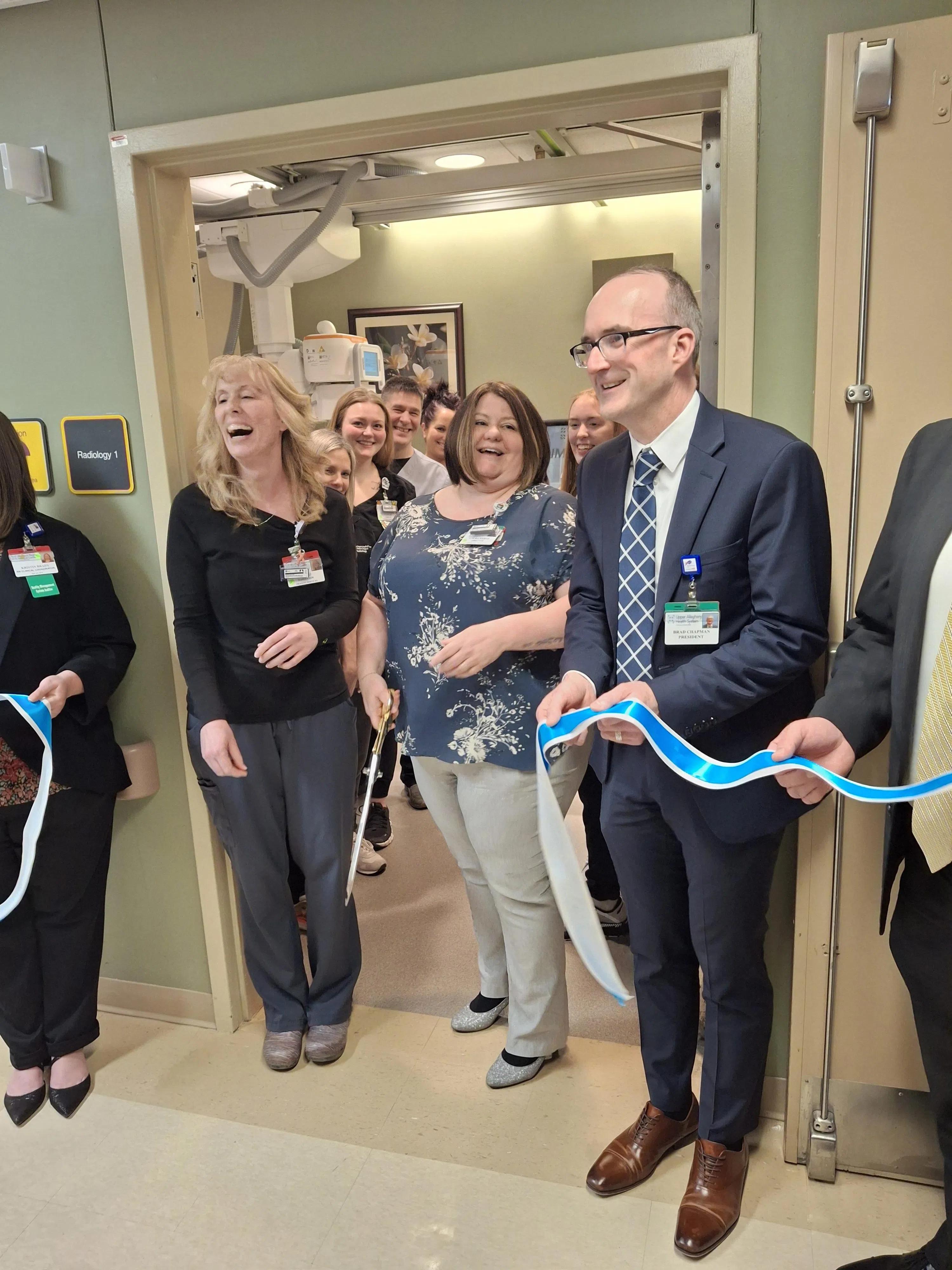 BRMC Cuts Ribbon for New X-Ray Room by Quincey Scott