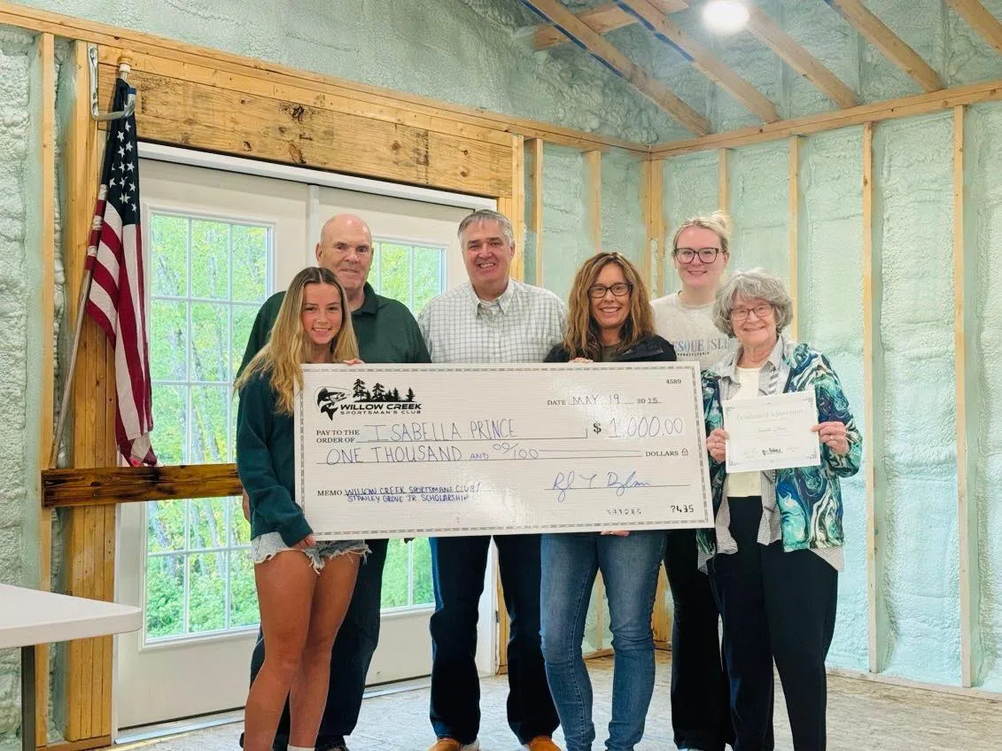 Willow Creek Sportsman's Club / Stanley Grove Jr. Memorial Scholarship Committee Announce 2025 Scholarship Recipient