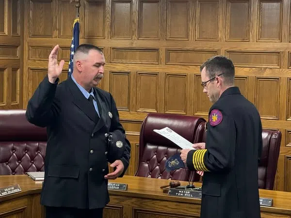 Mike McConnell Promoted to Full-Time in Bradford Fire Department