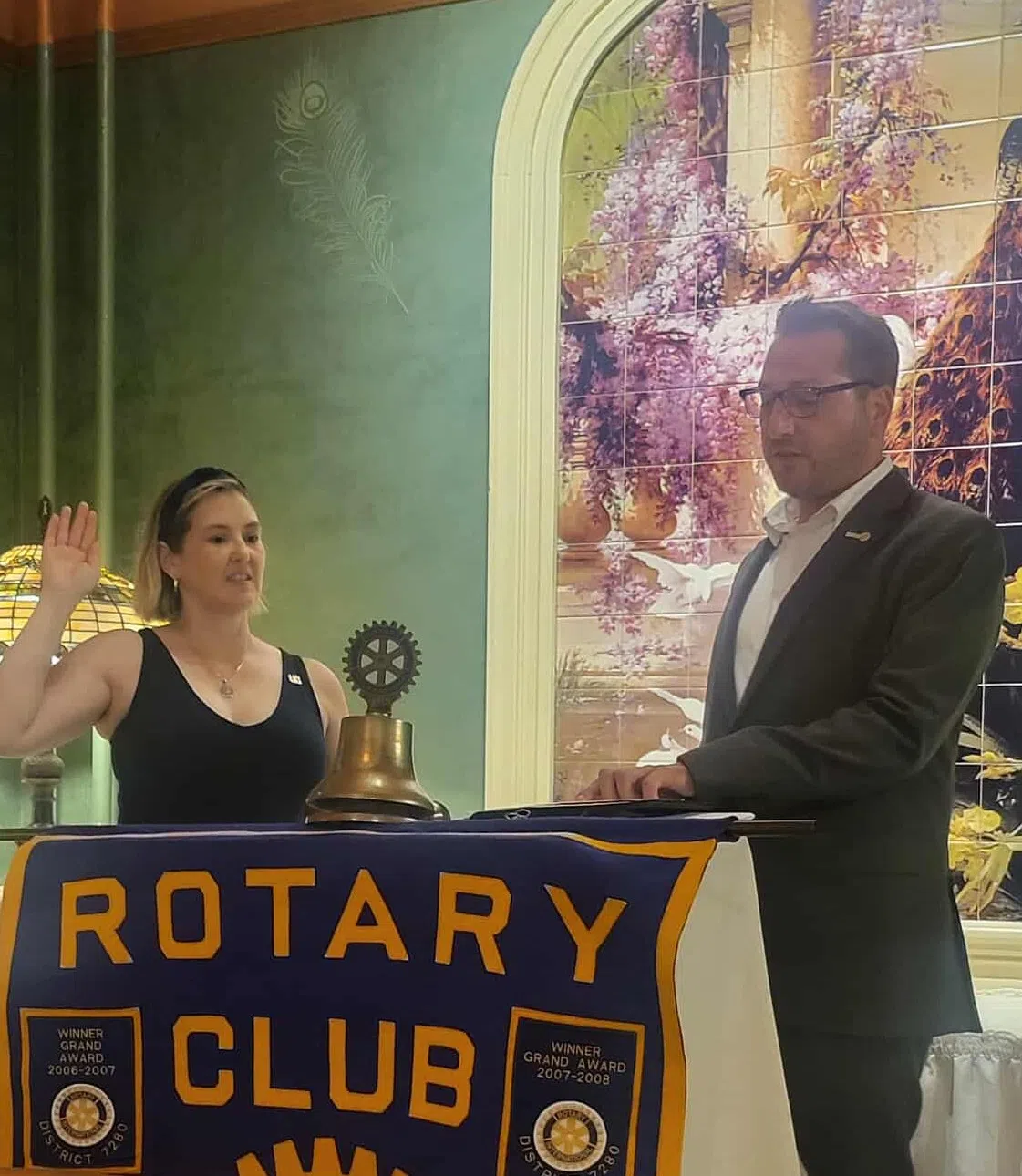 Bradford Rotary Club Holds Annual Dinner and Induction Ceremony