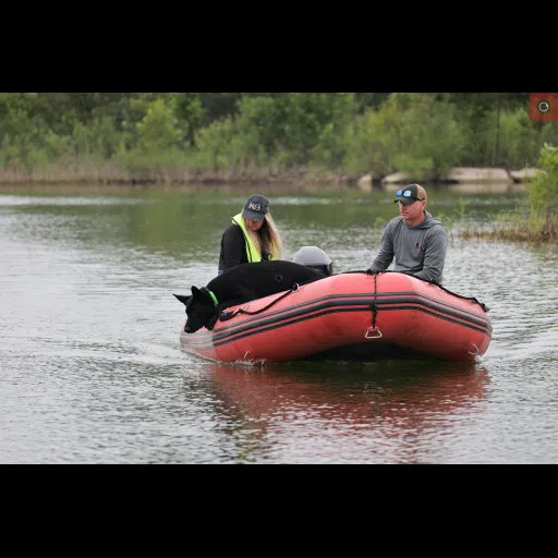 K9 Juxsyn Attended Water Training in Dayton