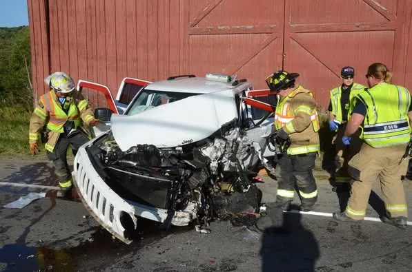 Head-on Jeep/Tractor Trailer Collision Reported on 219 in Bradford Township