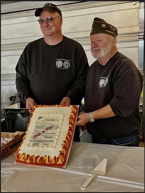 Port Allegany VMI Mortgage Burning Ceremony