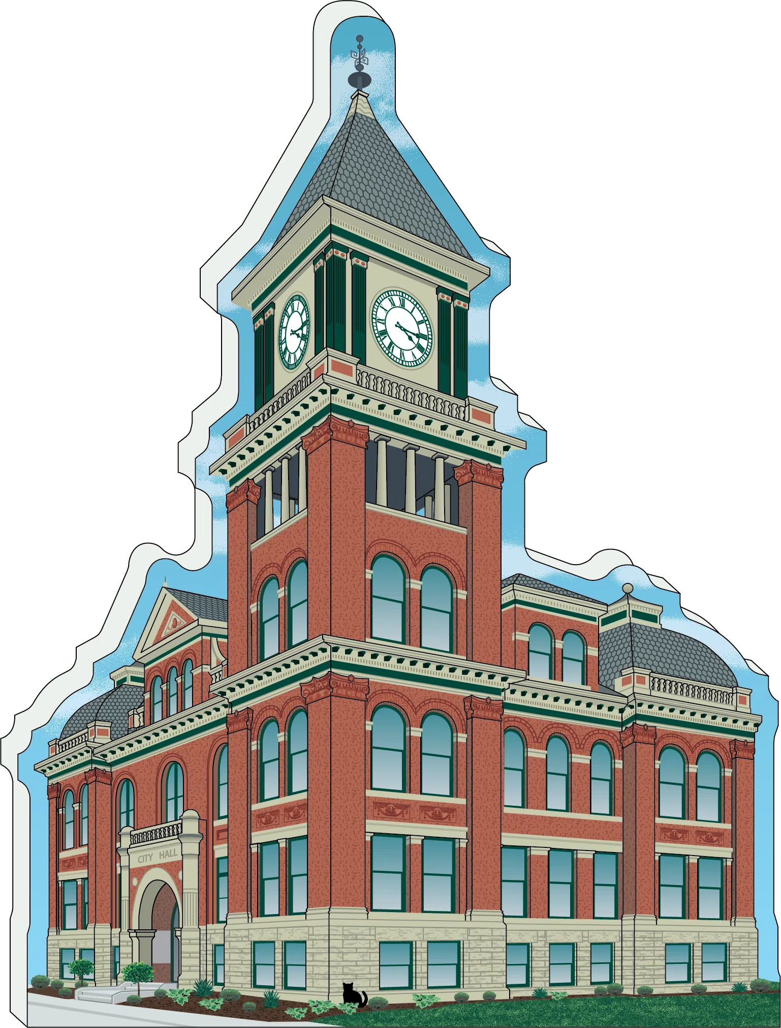 2025 "Cat's Meow" Figure Available Featuring Old City Hall