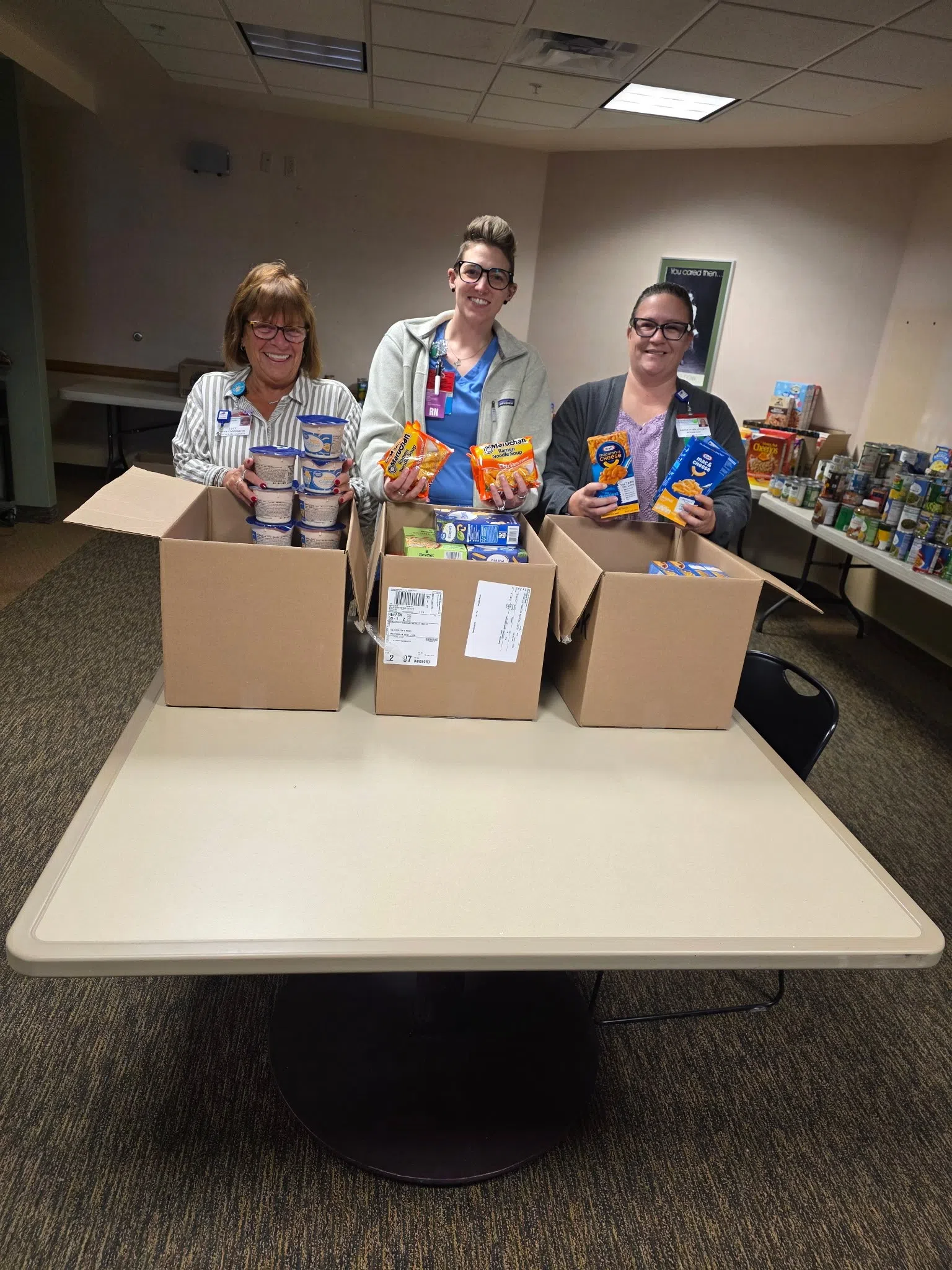 BRMC, OGH Employees Donate to Local Food Pantries and FeedMore WNY