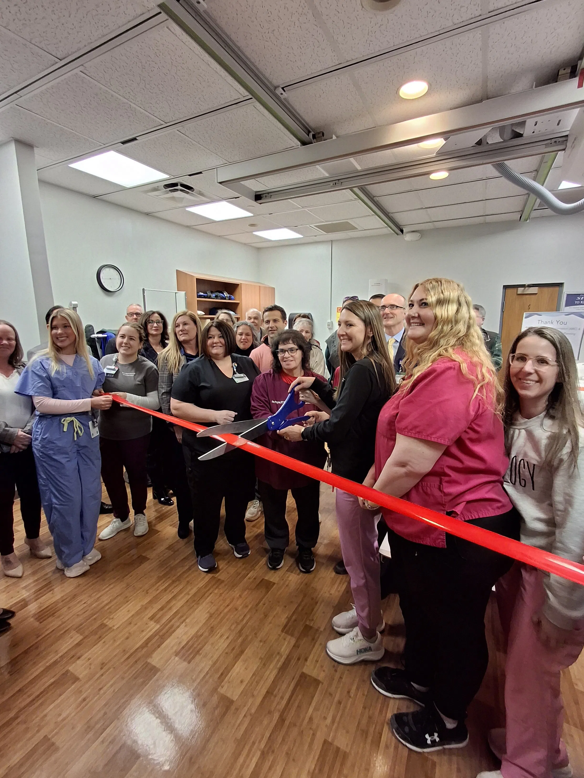 Ribbon Cut at New X-Ray Room at OGH