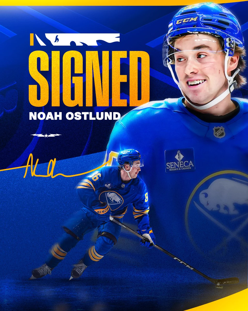 Sabres Lock Up Ostlund with 8-Year Extension