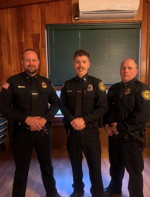 Olean PD Hires Patrolman Dawson Harrington