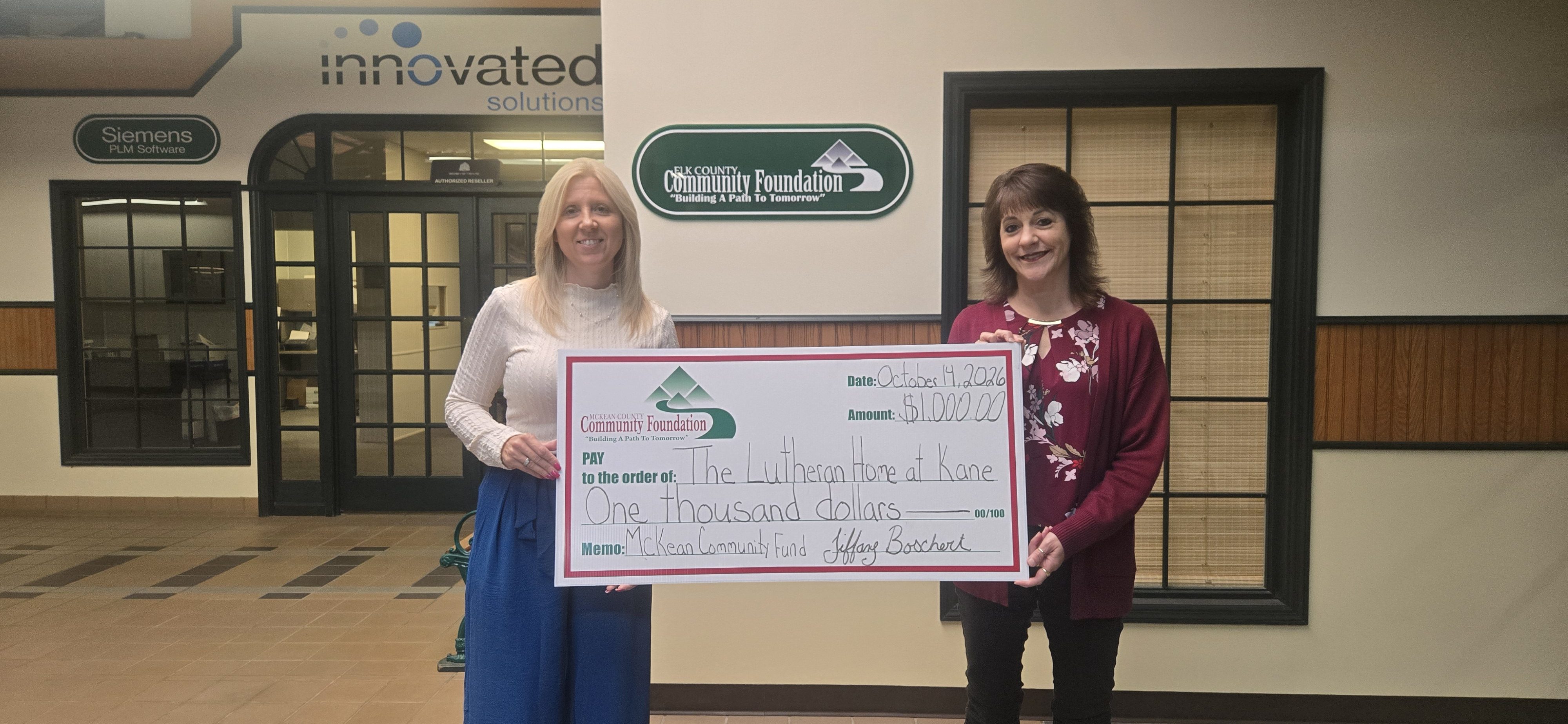McKean County Community Fund Supports Local Projects