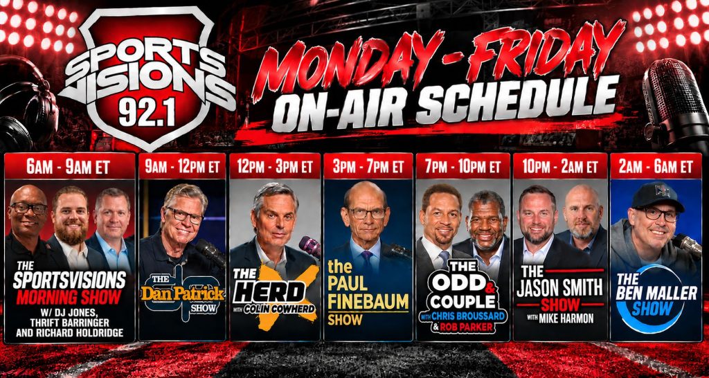 SportsVisions M-F Schedule