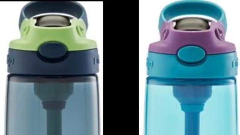 Contigo Kids Cleanable Water Bottles recalled due to choking
