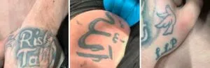 Unidentifed man's tattoos - July 6, 2025