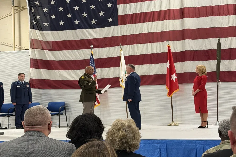 Former commander of Peoria’s 182nd Airlift Wing promoted to Brigadier General