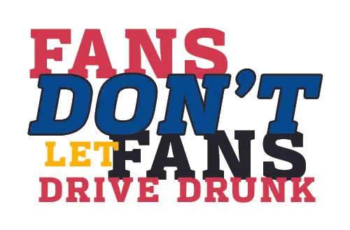 Super Bowl LVII Viewers Reminded 'Fans Don't Let Fans Drive Drunk'