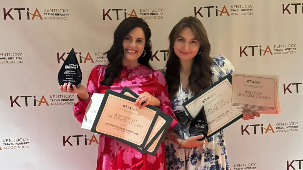 Henderson Tourist Commission Wins Big at Kentucky Travel Industry Association Traverse Awards