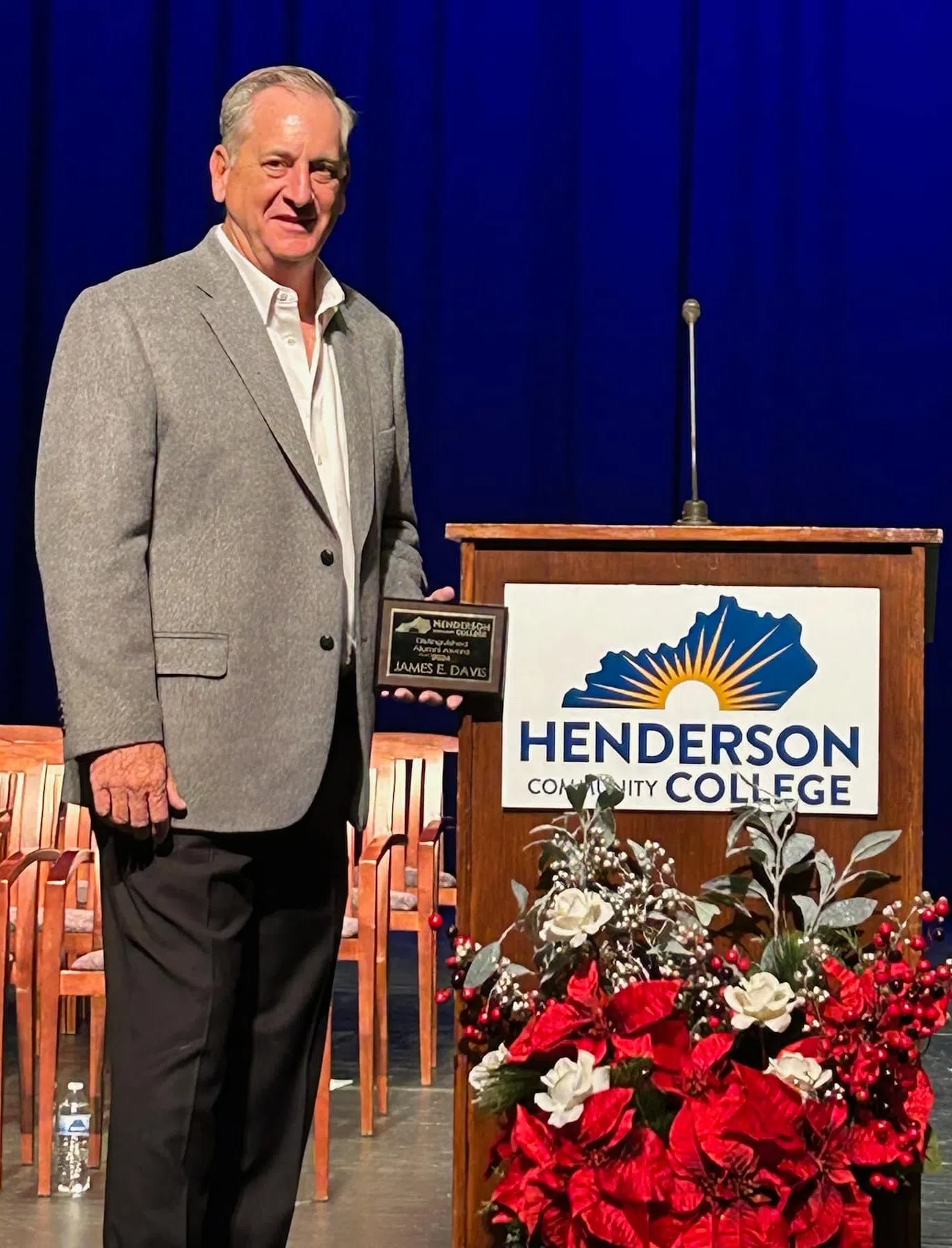 Jim Davis Named 2024 Henderson Community College Distinguished Alumni