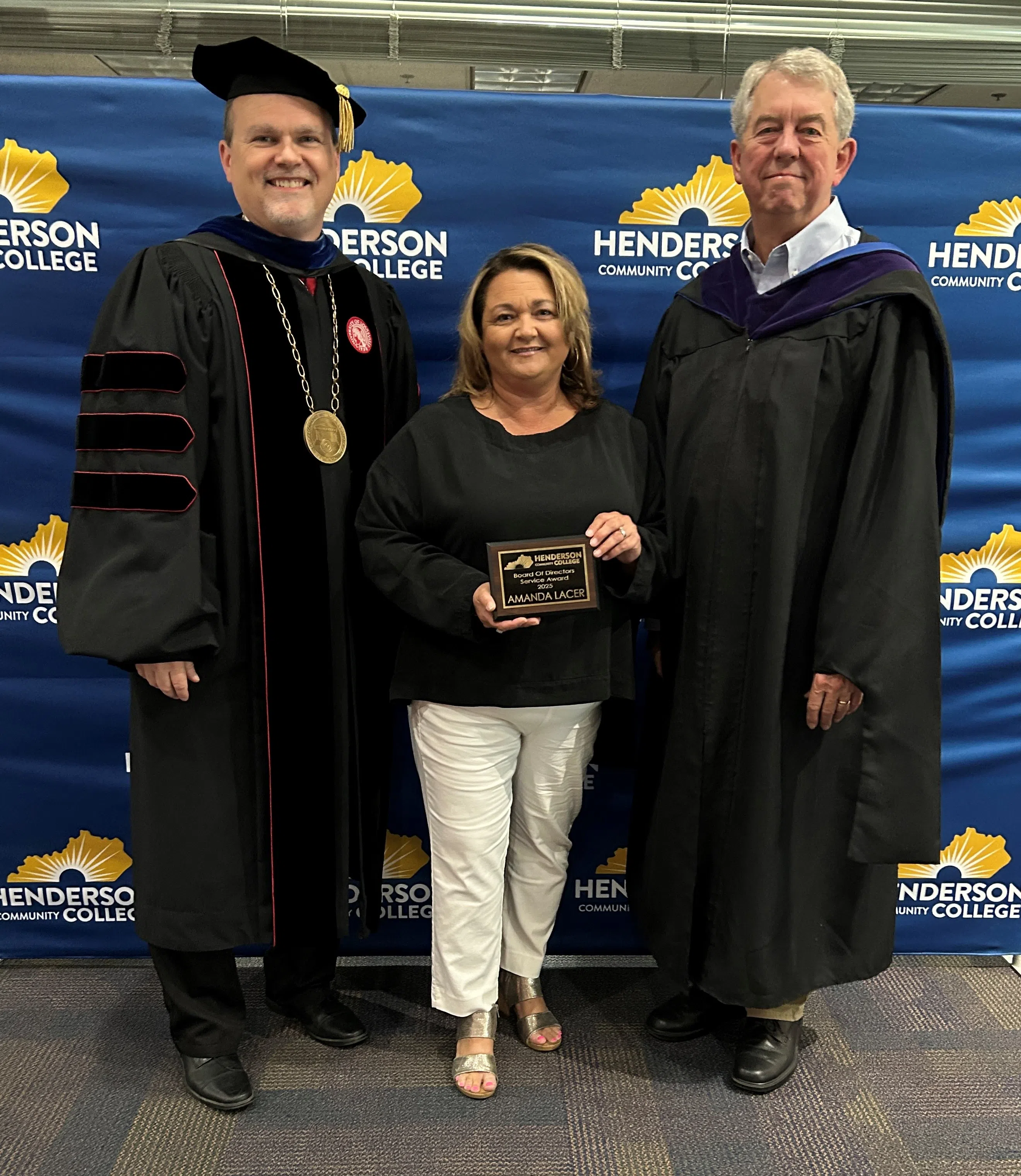 Henderson Community College Honors Amanda Lacer with 2025 Pathfinder and Distinguished Service Awards