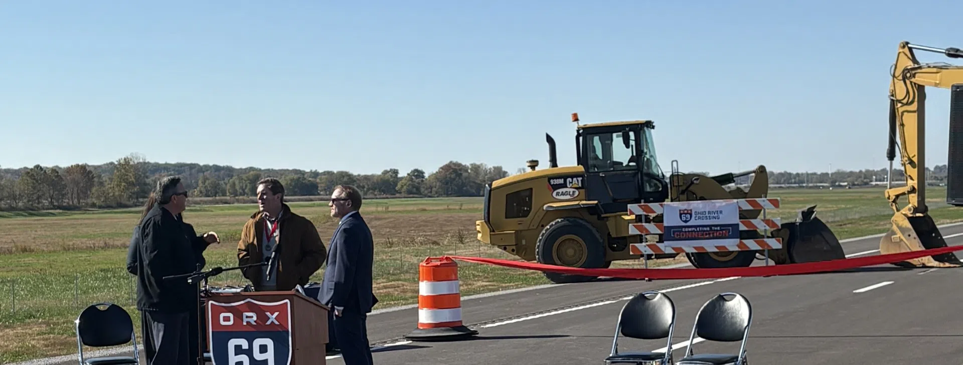 Gov. Beshear Joins Officials To Mark Completion of ORX Section 1 and Opening of New Roadway in Henderson