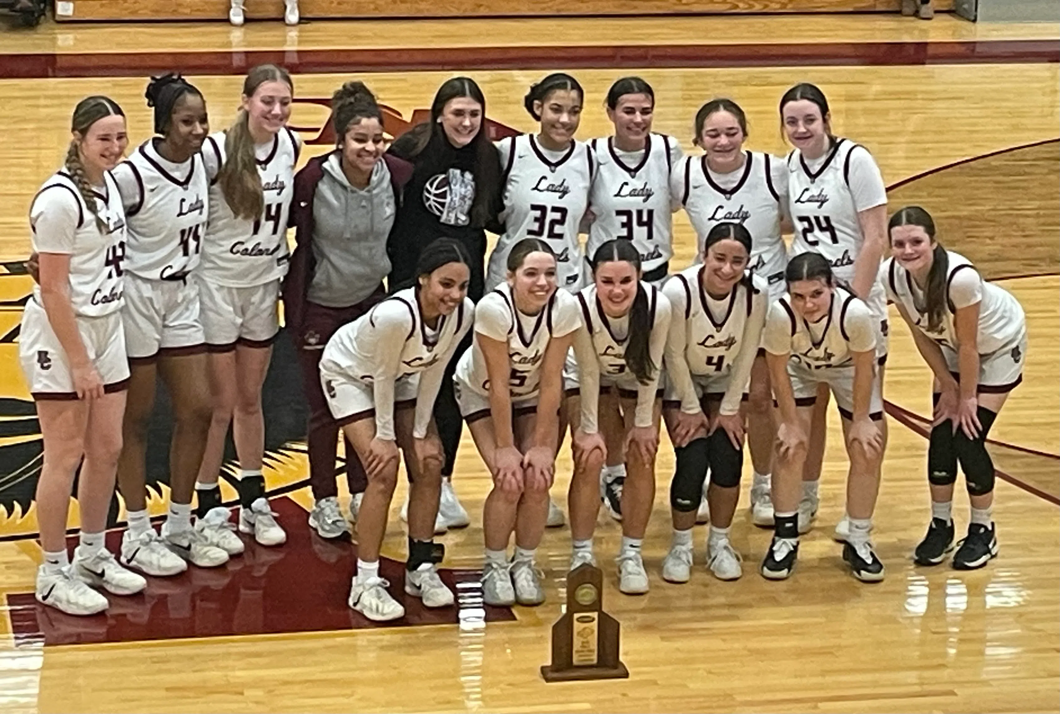 Lady Colonels Dominate District Championship Game