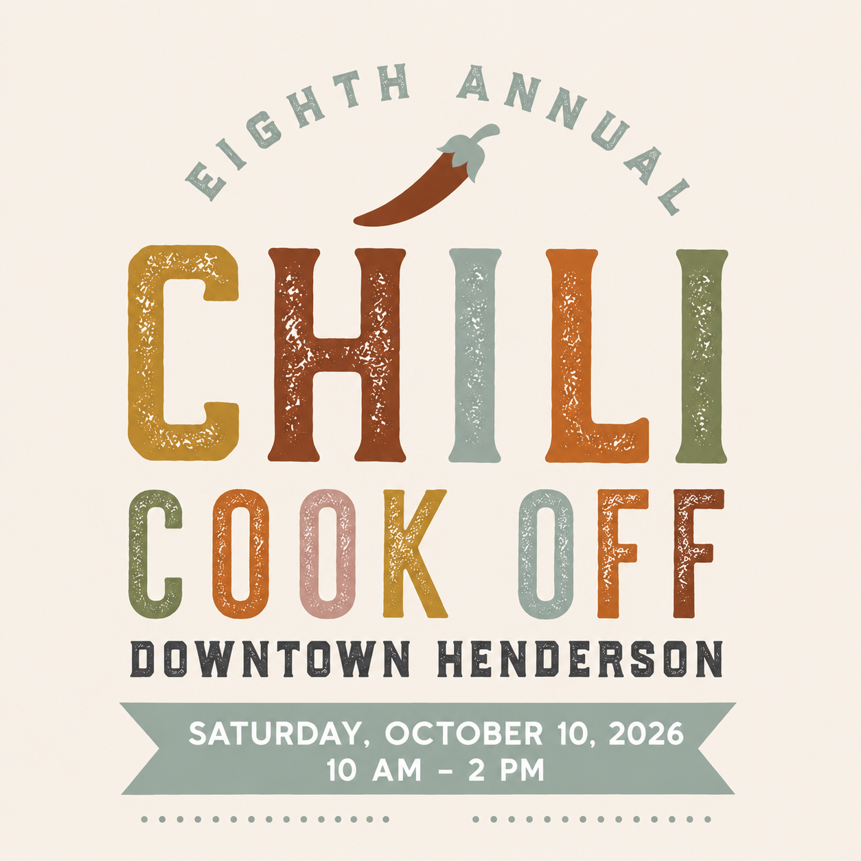 Fall Market on Main and Chili Cook-Off set for Oct. 10th