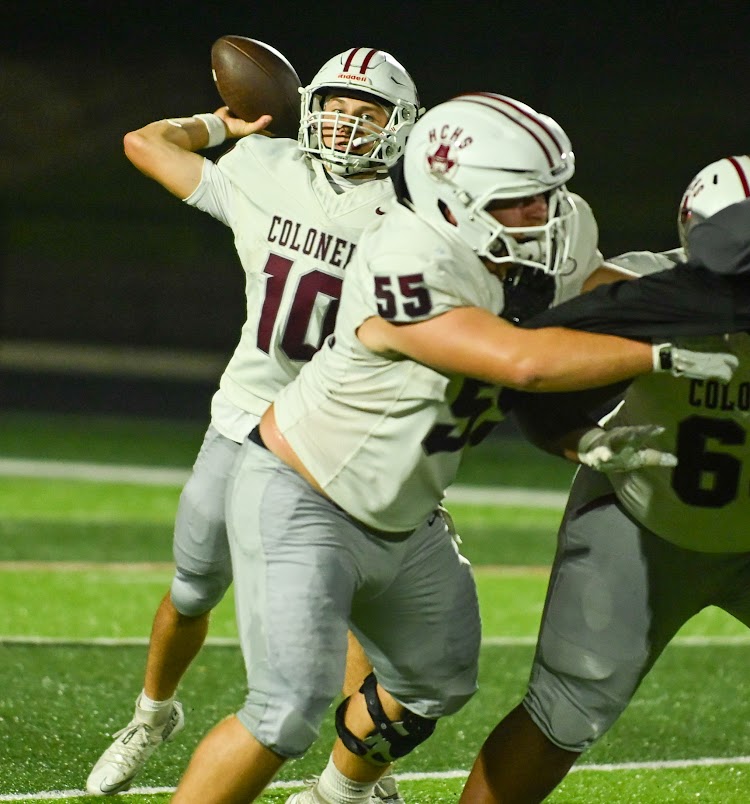 Colonels roll past Daviess County in late night battle, 42-3