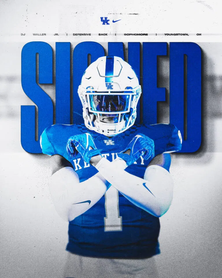 Kentucky Football Adds Transfer DJ Waller Jr.