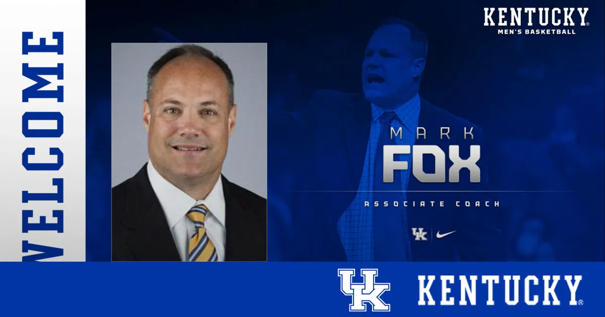 Mark Fox Tabbed to Kentucky Men's Basketball Coaching Staff