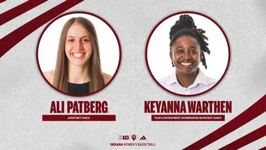 Ali Patberg Promoted To Assistant Coach; Keyanna Warthen Added To Indiana Women's Basketball Staff