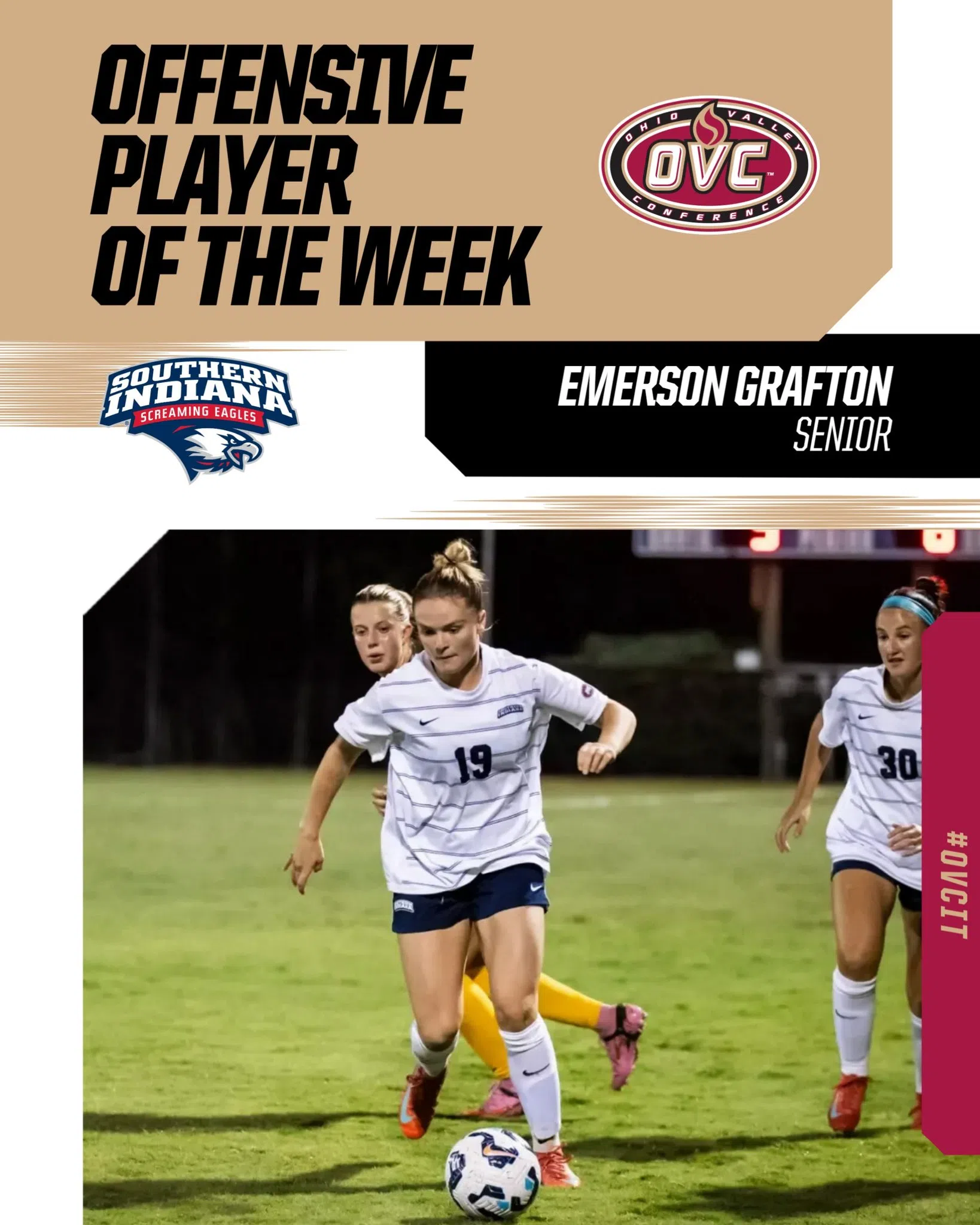 Emerson Grafton Earns OVC Player of the Week