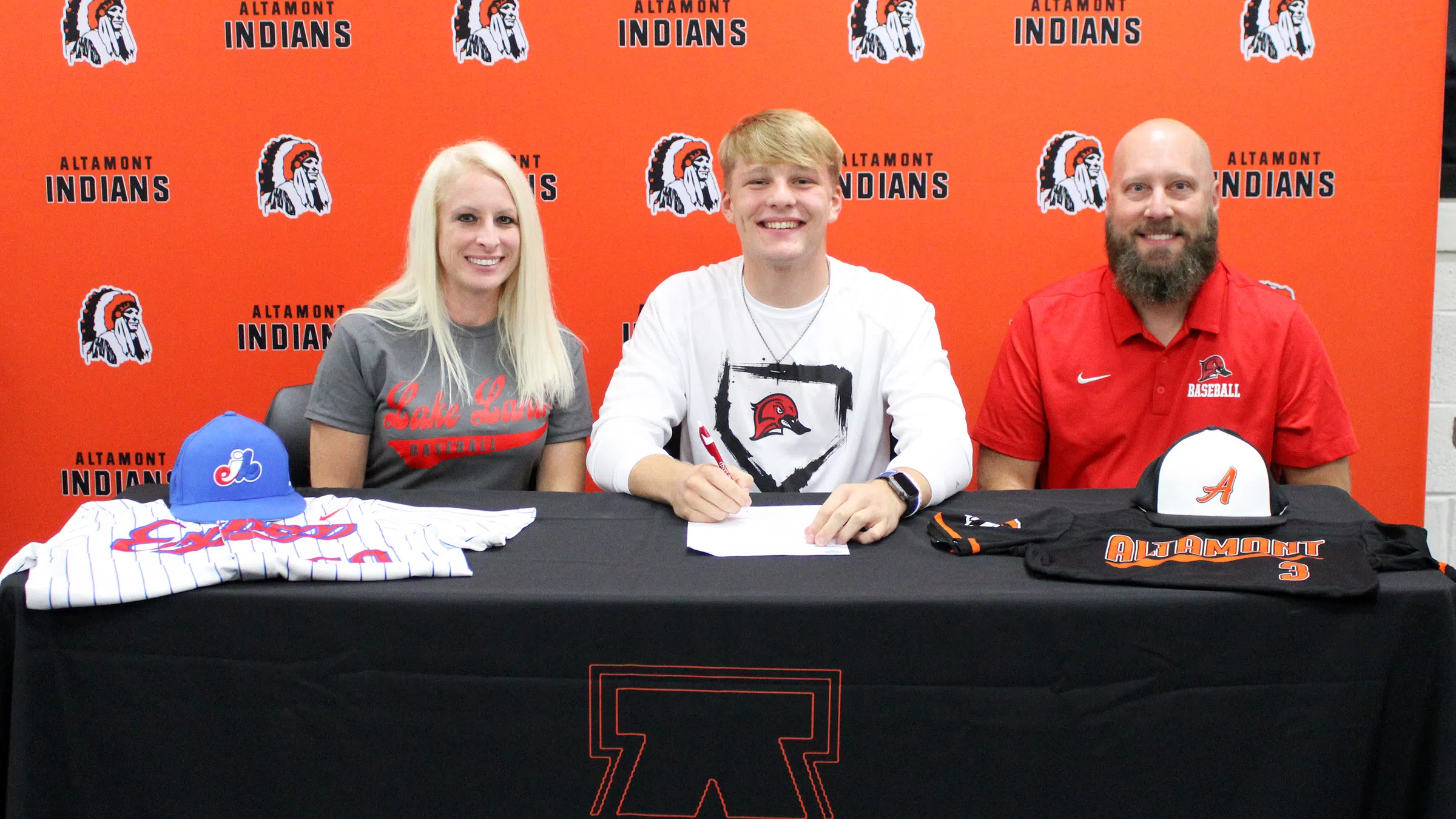 Altamont’s Nathan Stuemke Signs to Play Baseball for Lake Land College