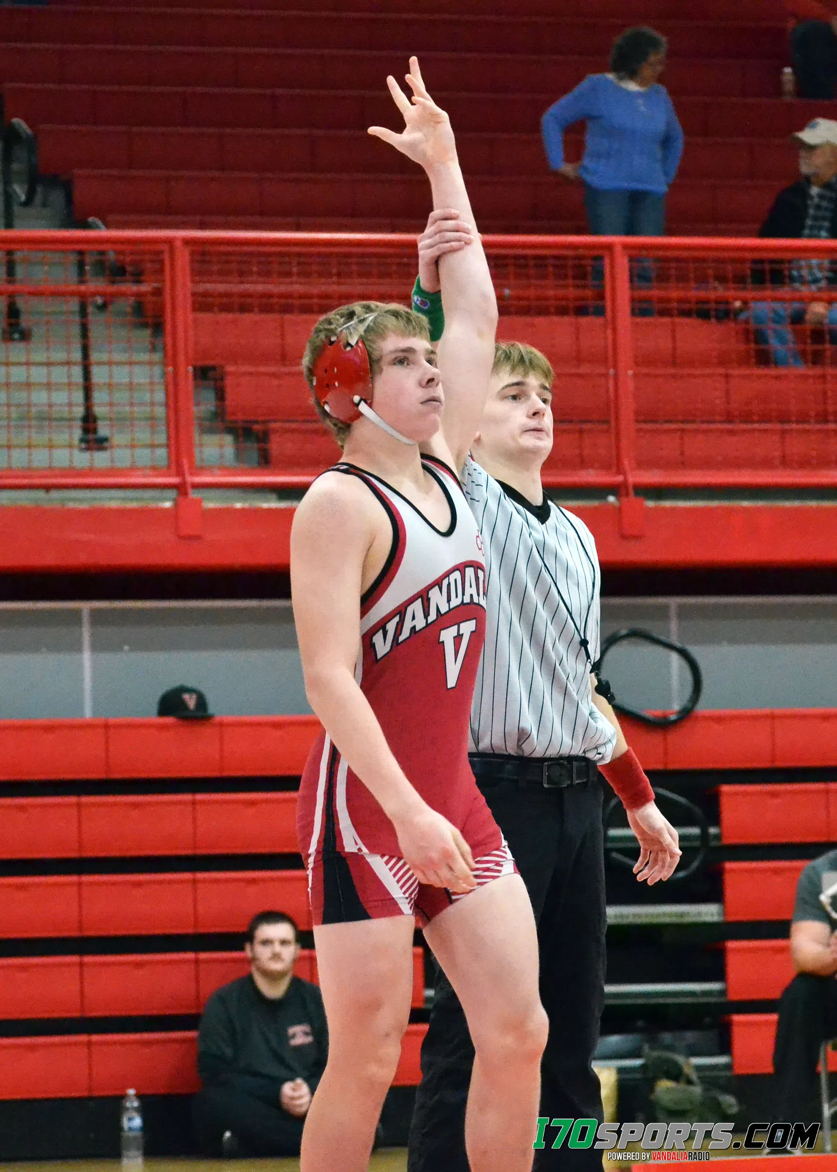 Vandals Wrestlers at Abe’s Rumble—Broadcast on WKRV