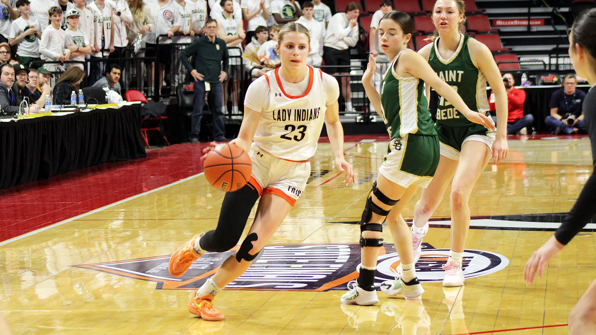 Lady Indians Use Late Surge to Beat St. Bede and Claim Third Place at 1A State Tournament