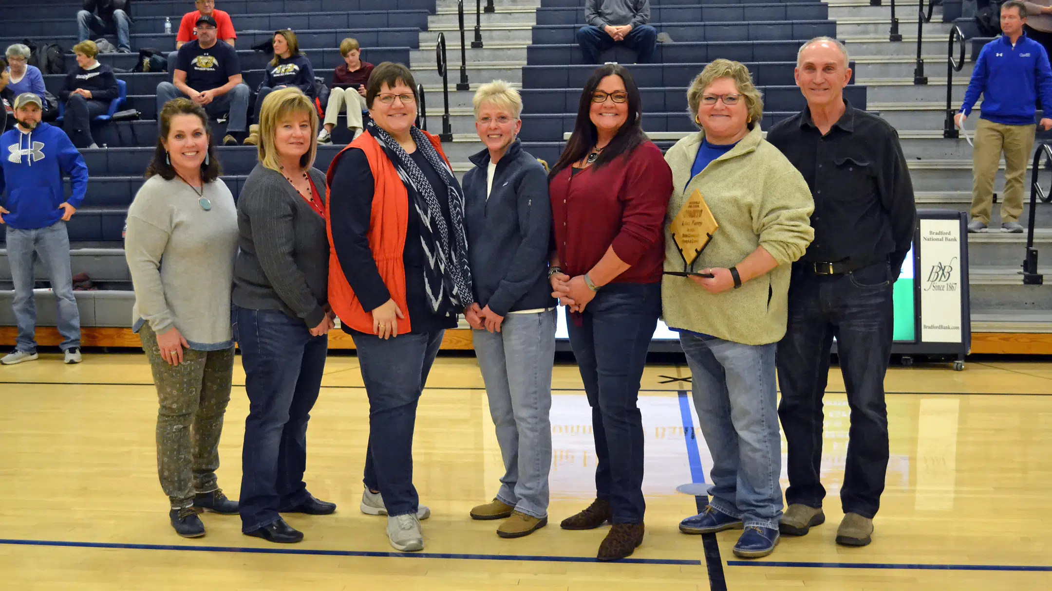 GHS Honors 4-Time State Track Champion Lisa Ferry and 1979-80 Girls Basketball Team